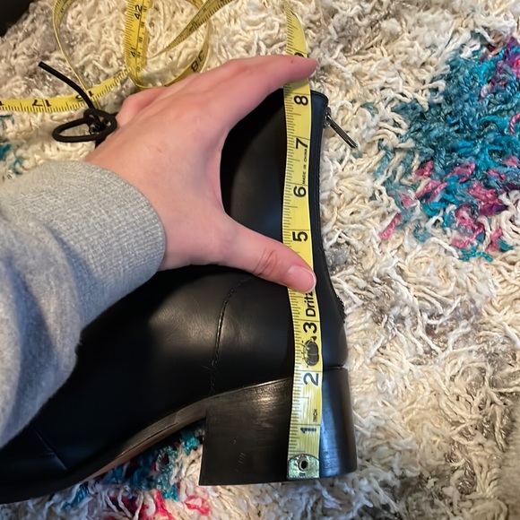 Free People Black Leather Boots - Picture 4 of 4